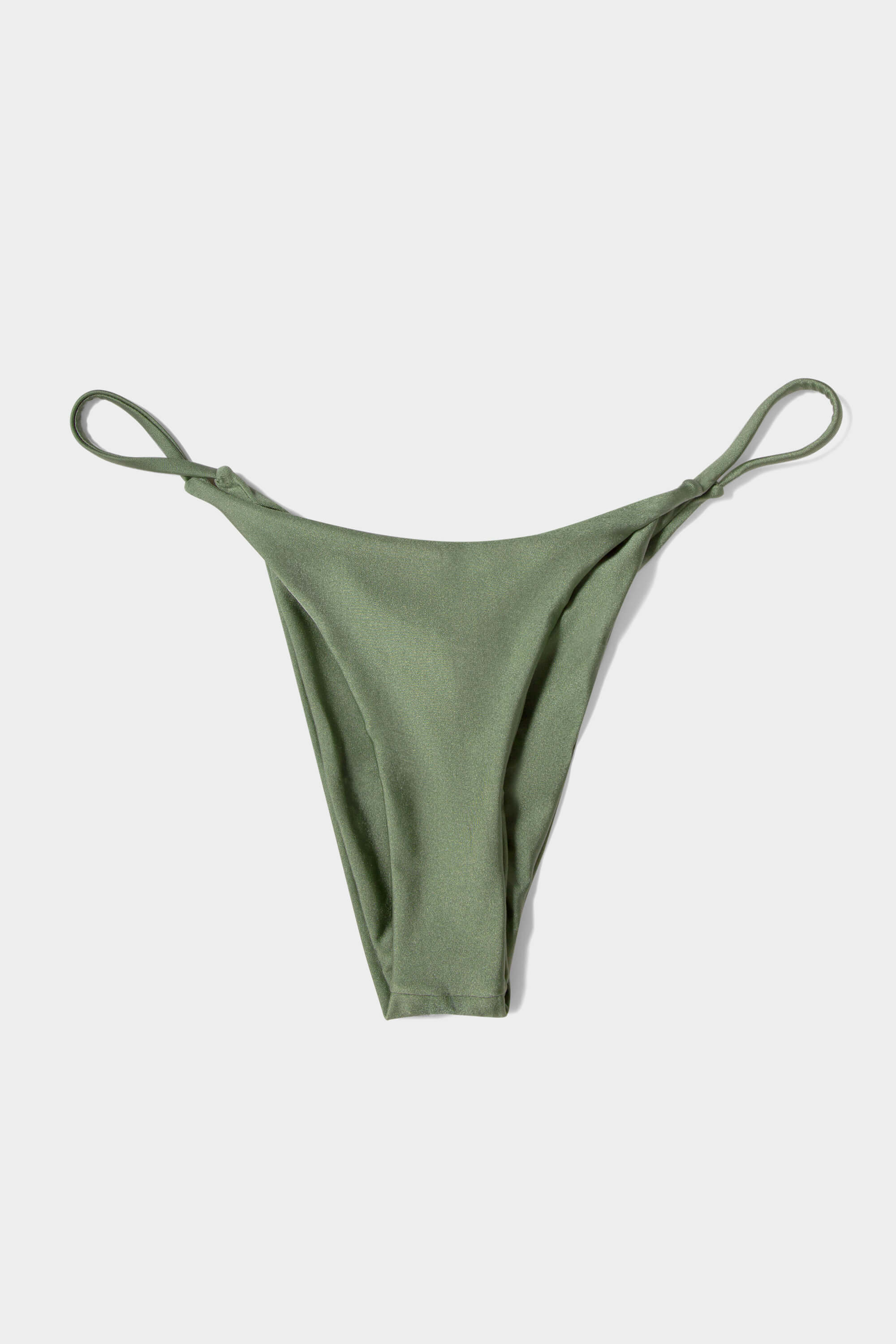 Capri Bottom - Shiny Sage Green