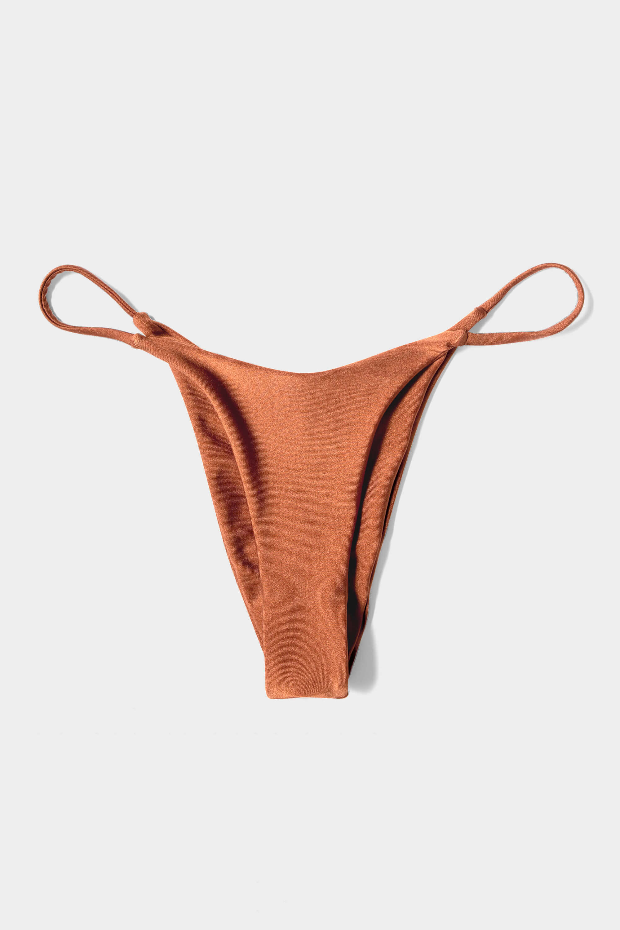 Capri Bottom - Shiny Burnt Sienna