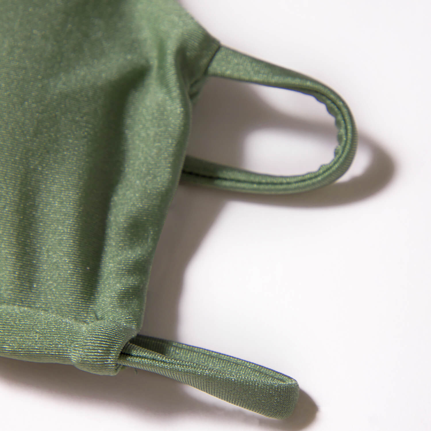 Capri Top - Shiny Sage Green