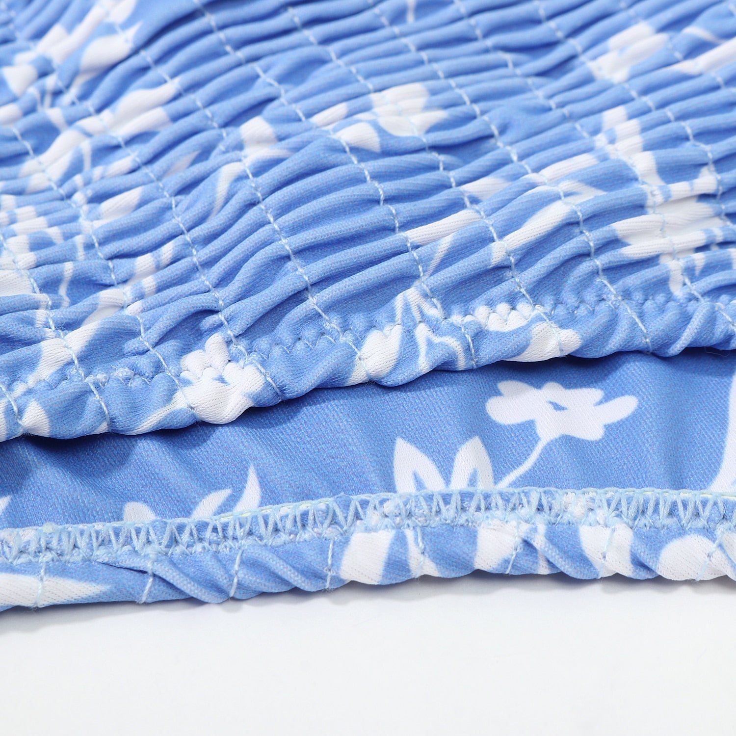 Lanai Bottom - Blue Floral