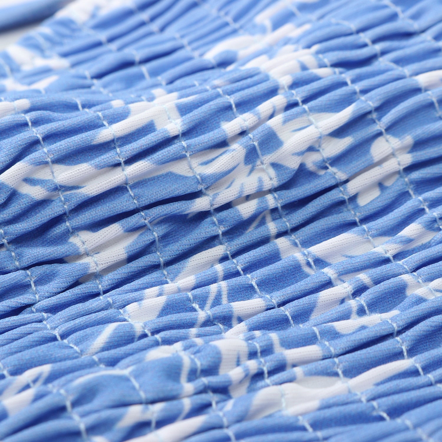 Lanai Bottom - Blue Floral