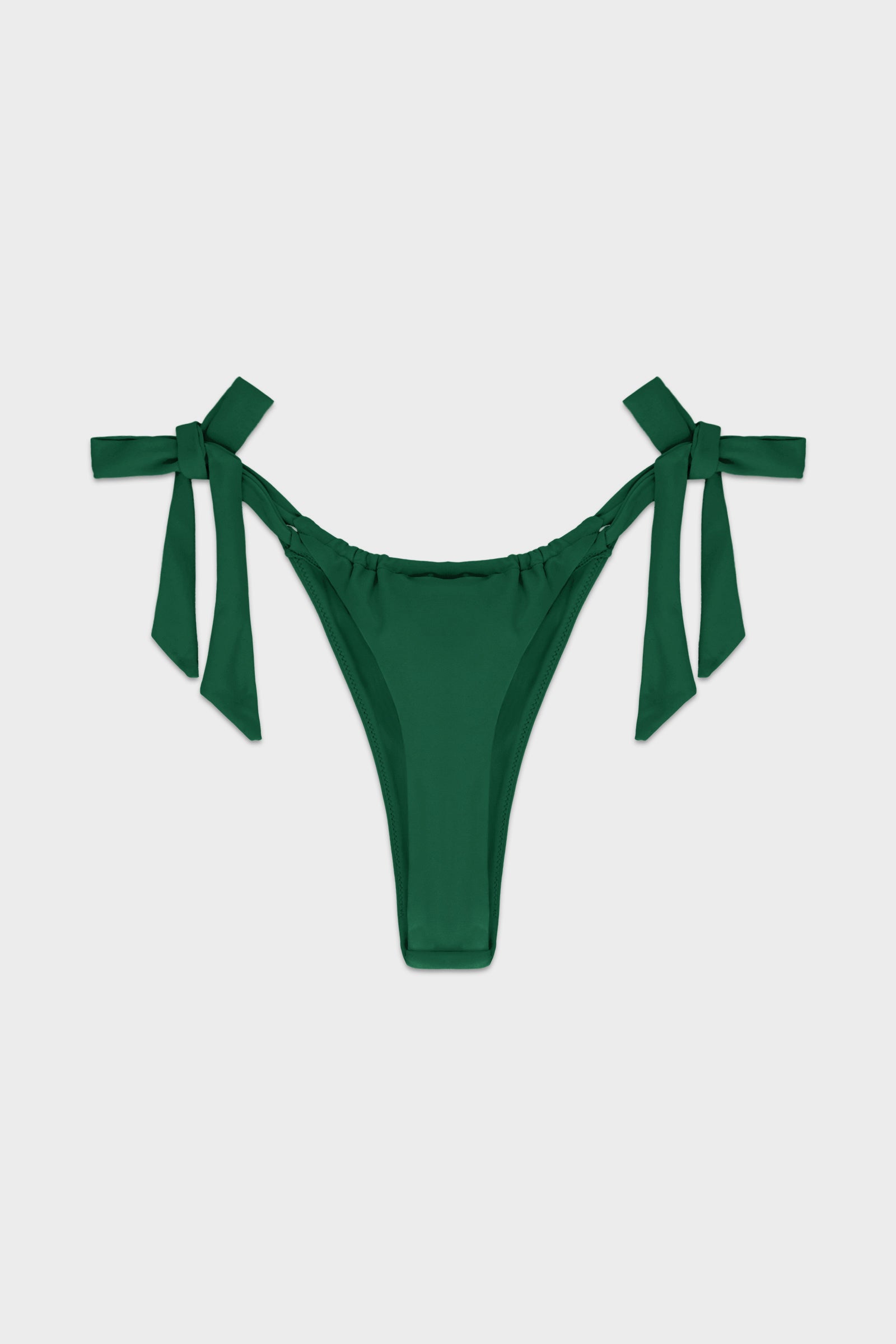 Side Tie Cheeky Bikini Bottom – Adjustable Coverage