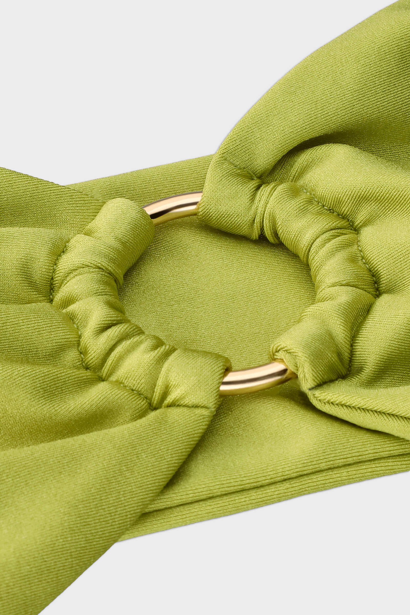 Caia Top - Citrus Green Shine